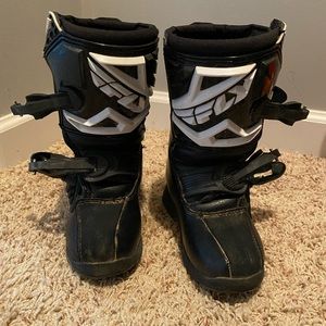 FLY MAVERIK MOTOCROSS BOOTS TODDLER 10 DIRT BIKE
